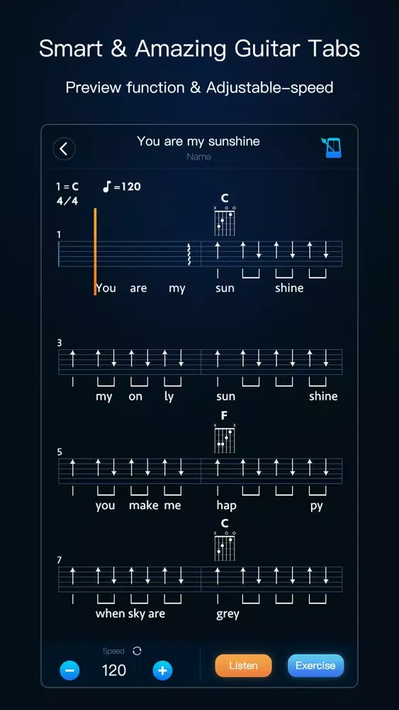 guitar tuner - AI guitar应用截图