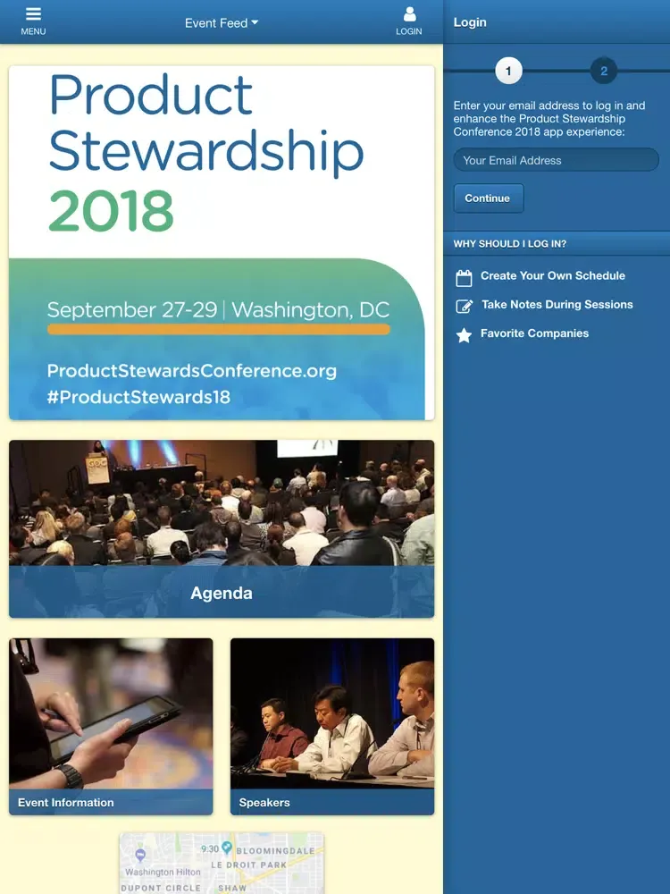 ภาพหน้าจอของ Product Stewardship 2018 iPad 