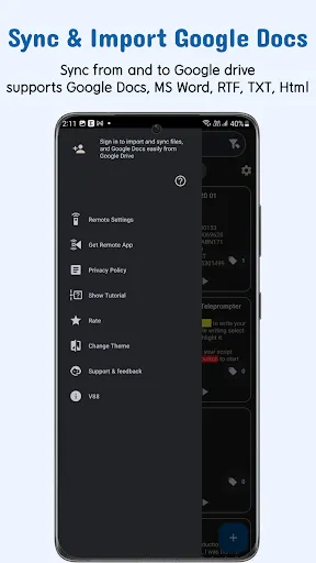 Nano Teleprompter应用截图