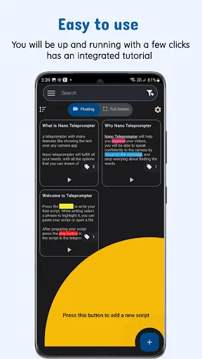 Nano Teleprompter应用截图