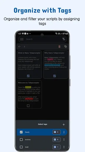 Nano Teleprompter应用截图