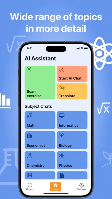 Ảnh chụp màn hình của AI Helper Homework Answer Help