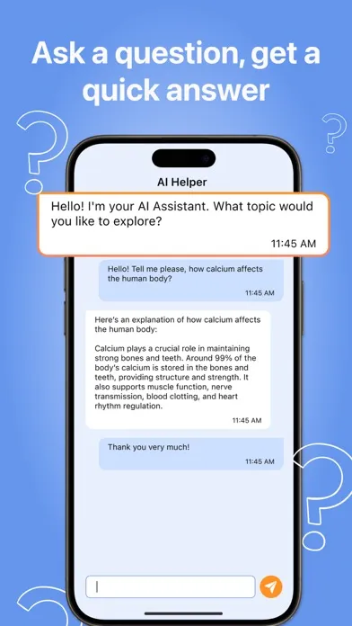 Ảnh chụp màn hình của AI Helper Homework Answer Help