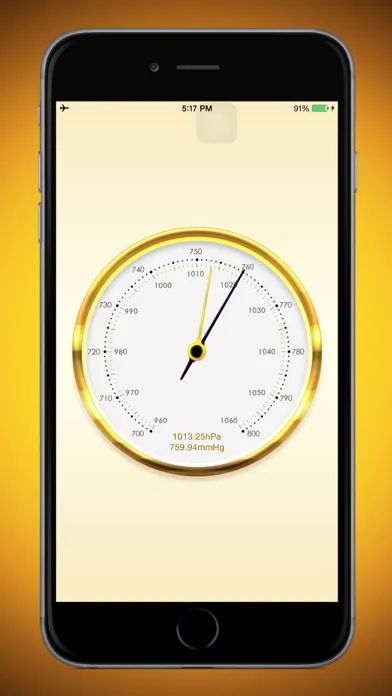 E-Barometer スクリーンショット