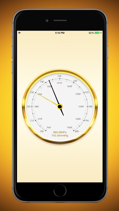 E-Barometer سکرین شاٹس