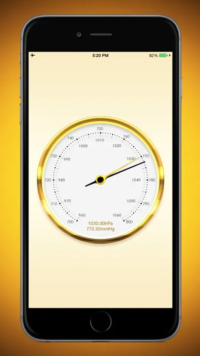E-Barometer スクリーンショット