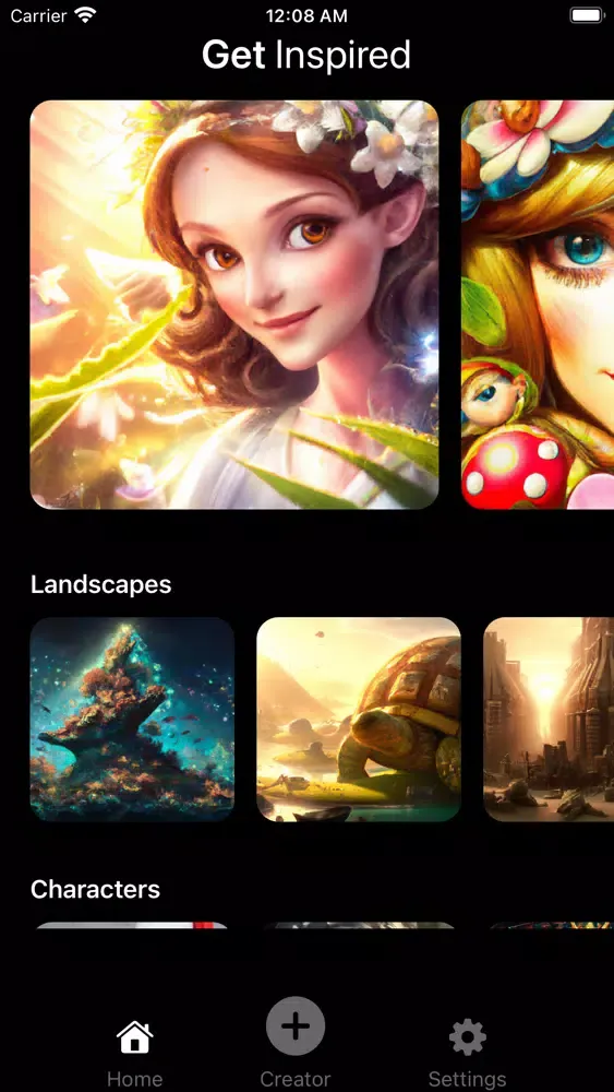 AI Generated Art - Dawn ai應用截圖