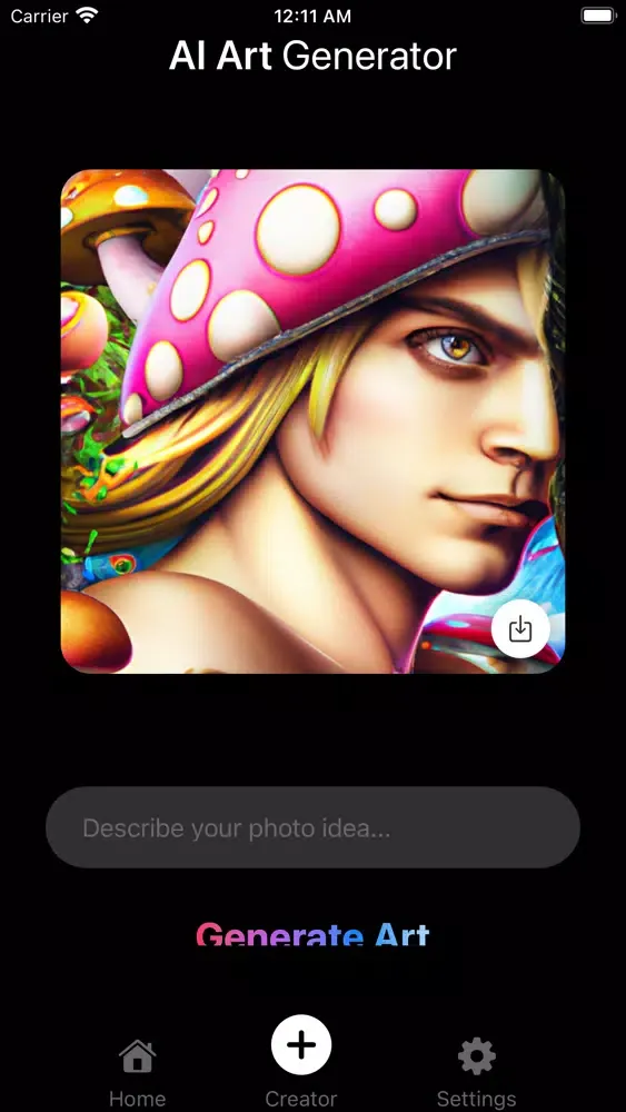 AI Generated Art - Dawn ai應用截圖