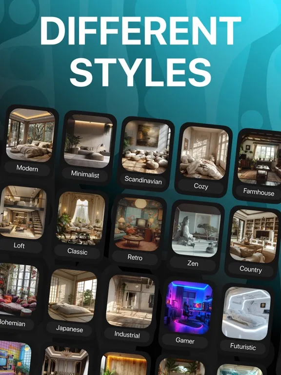 Interior Design AI: Home Decor iPad  Ekran Görüntüleri
