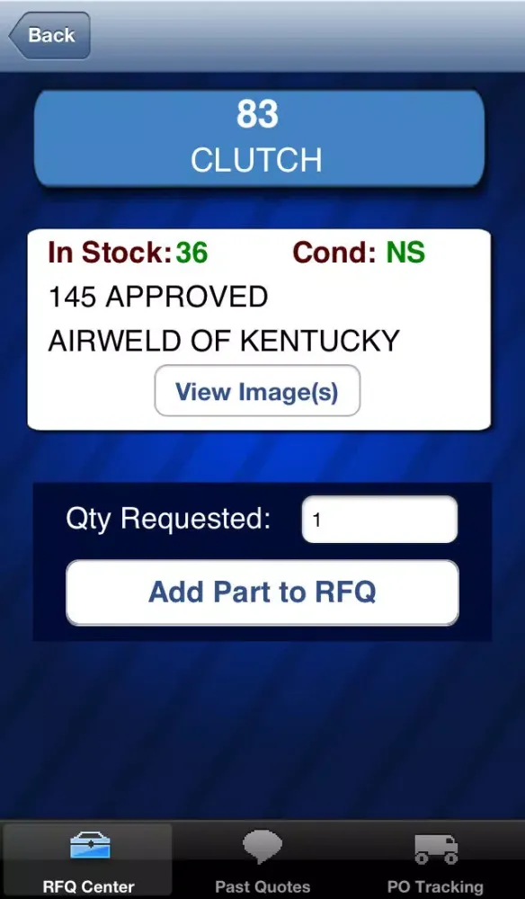 Screenshot di Aircraft Inventory Mobile