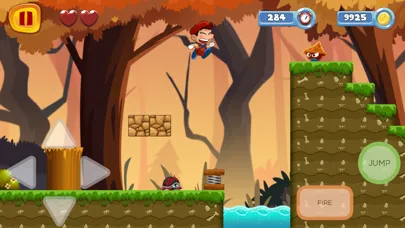 Tangkapan skrin Mushroom for Maria - Jump and Stamp