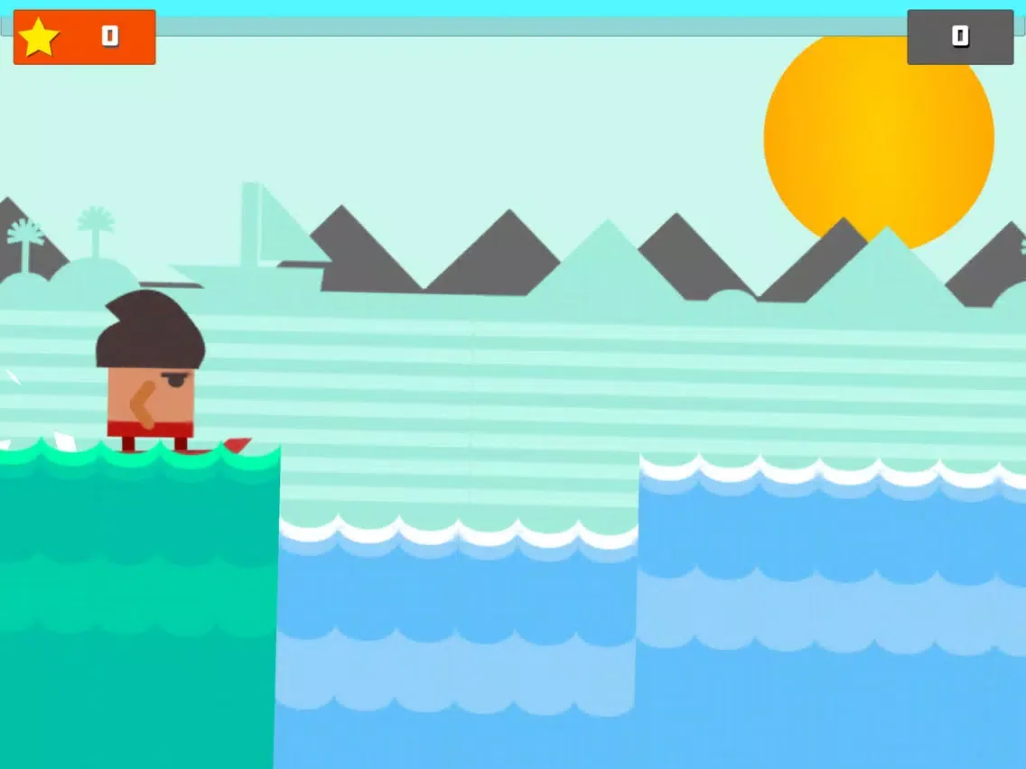 Tangkapan skrin Go Surfer :Go as far as you can iPad 