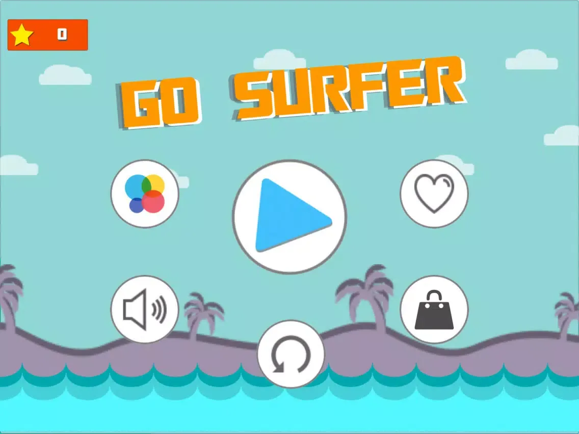 Tangkapan skrin Go Surfer :Go as far as you can iPad 