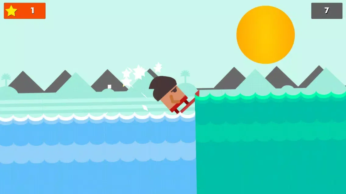 Tangkapan skrin Go Surfer :Go as far as you can