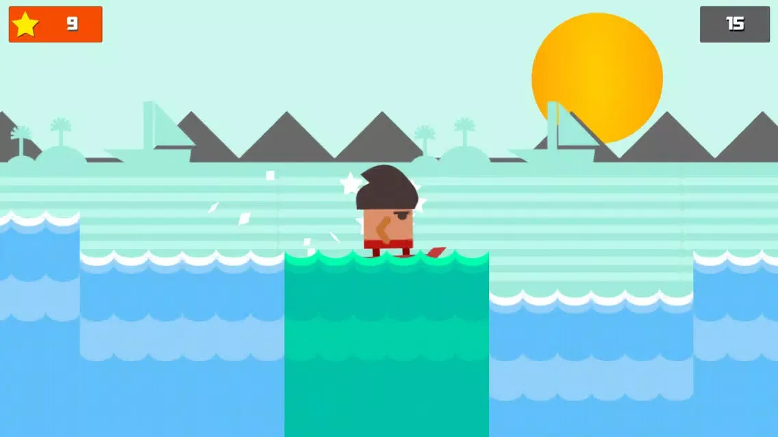 Tangkapan skrin Go Surfer :Go as far as you can