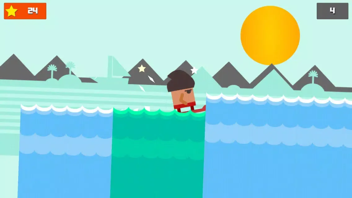 Tangkapan skrin Go Surfer :Go as far as you can