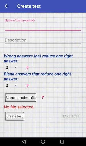 Smart Test Generator Screenshots