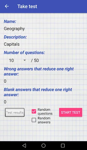 Smart Test Generator Screenshots
