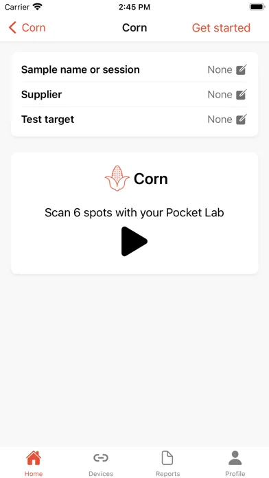 Screenshot di Pocket Lab Companion