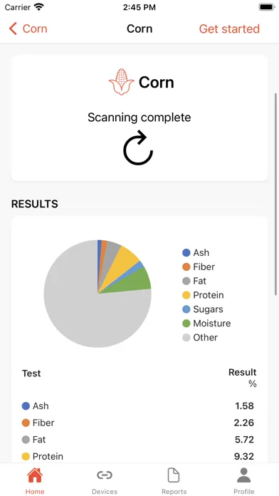 Screenshot di Pocket Lab Companion