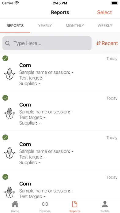 Screenshot di Pocket Lab Companion