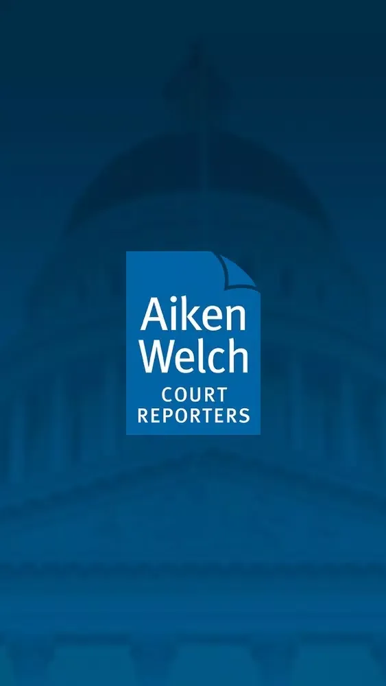 Capturas de pantalla de Aiken Welch Court Reporters