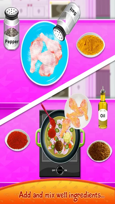 Crazy Chicken Maker Cook Game應用截圖