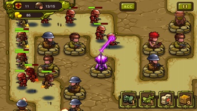 Pacific Defense-Warfighter Commander:World War II Homeworld Defend Battle Red Alert Tower Defense Ekran Görüntüleri