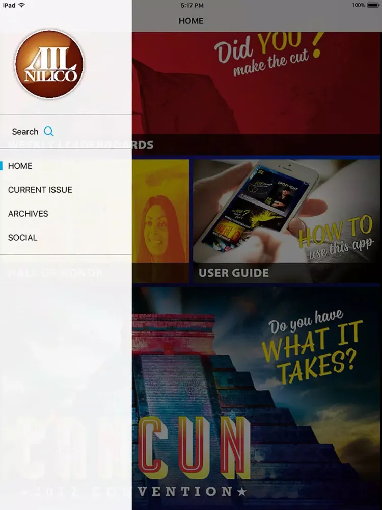 Capturas de pantalla de Spotlight Digital iPad 