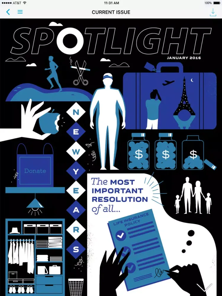 Capturas de pantalla de Spotlight Digital iPad 