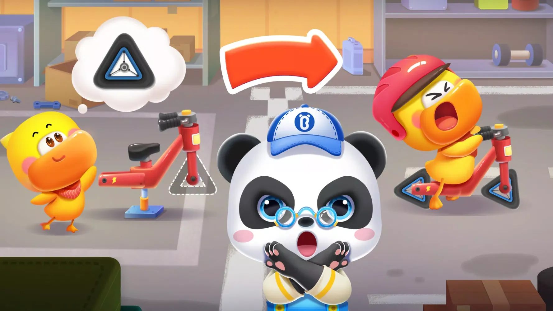 Zrzuty ekranu Baby Panda's Kids School