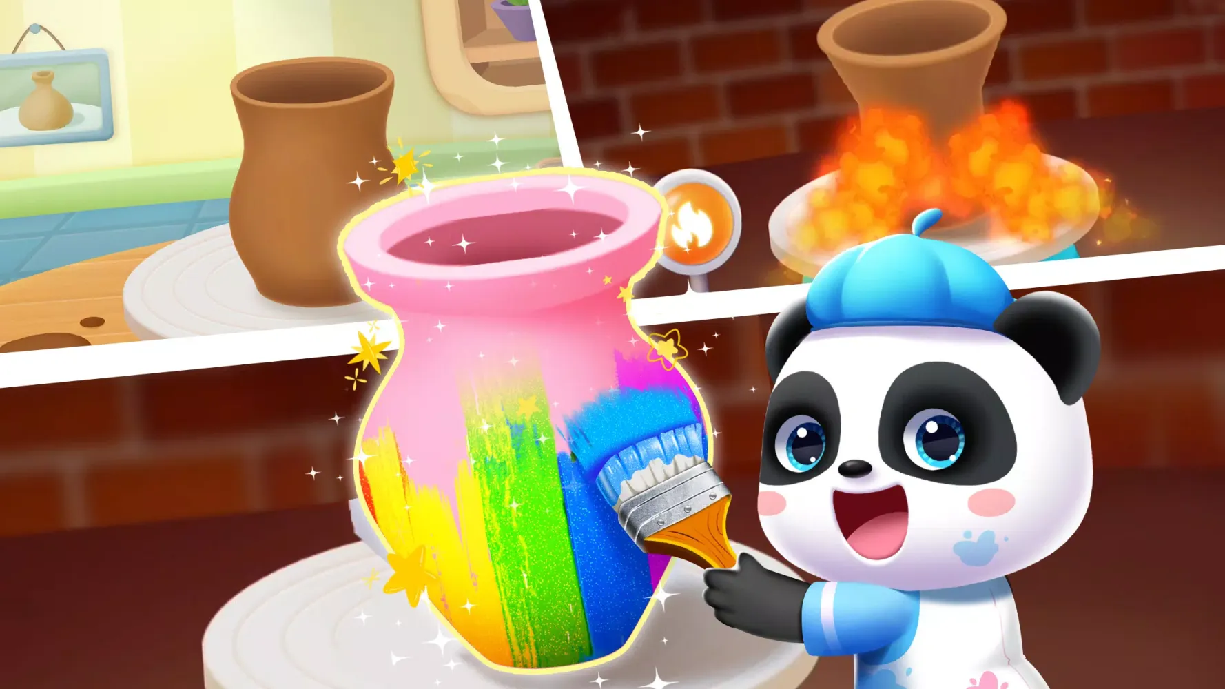 Zrzuty ekranu Baby Panda's Kids School