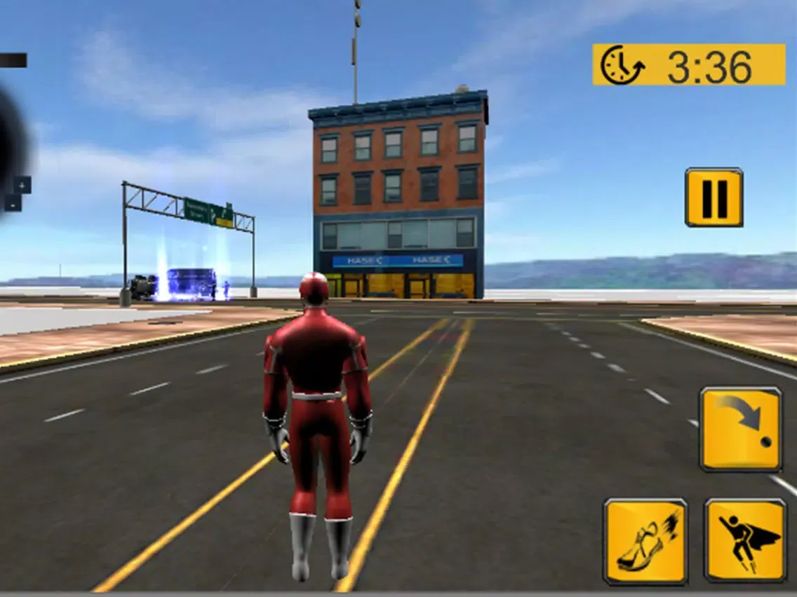 Скриншоты Flash Superhero City Battle iPad 