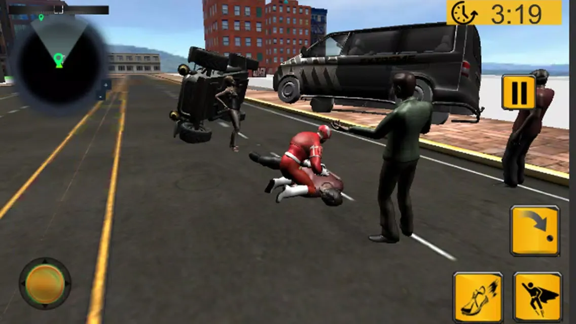 Скриншоты Flash Superhero City Battle