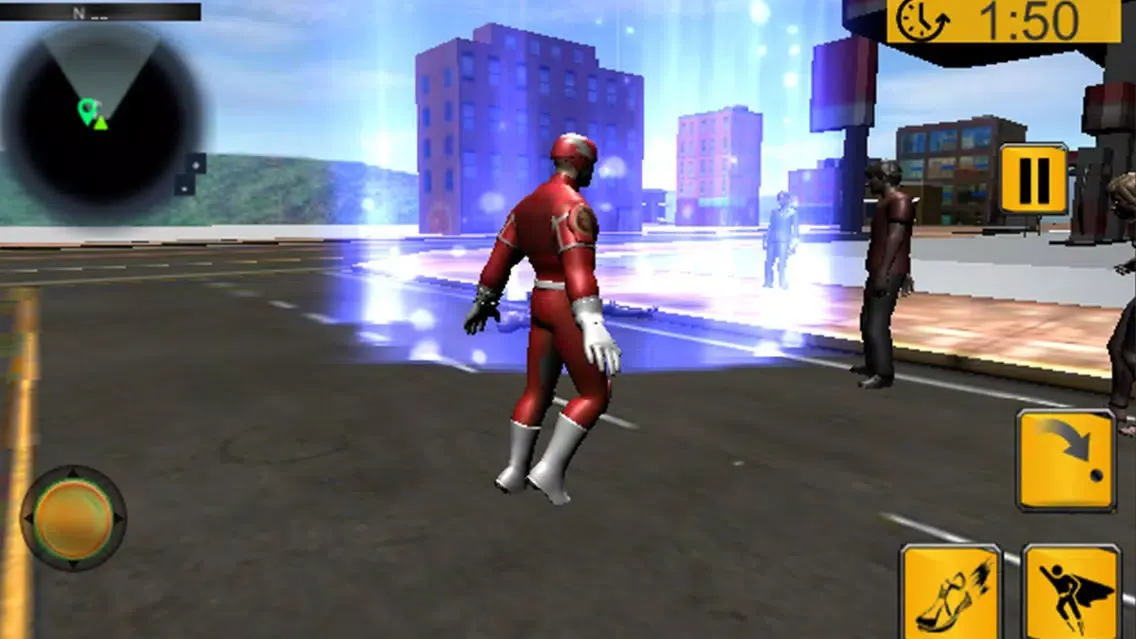 Скриншоты Flash Superhero City Battle