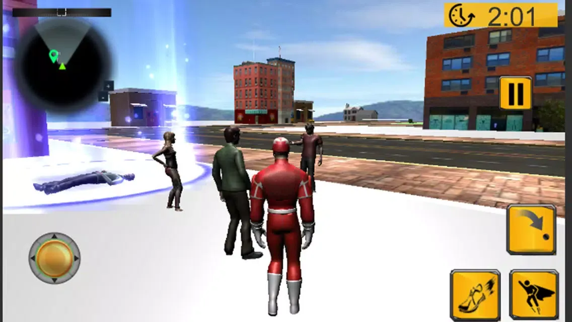 Скриншоты Flash Superhero City Battle