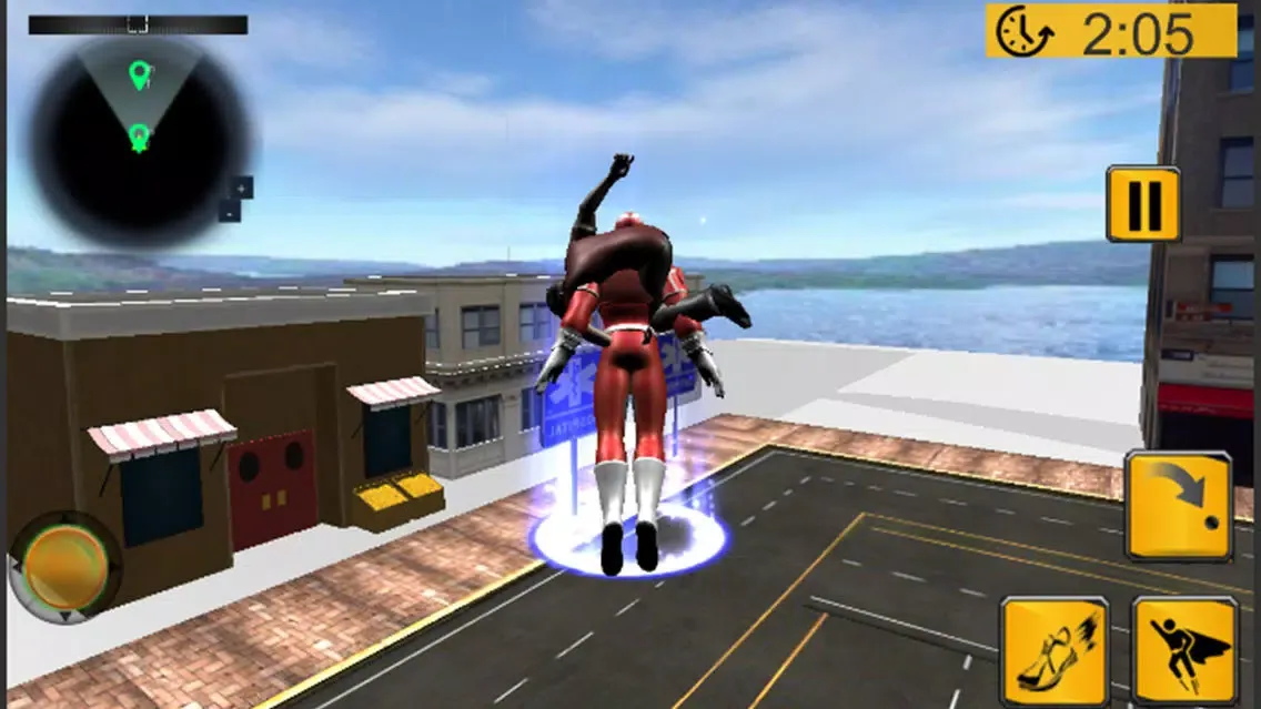 Скриншоты Flash Superhero City Battle
