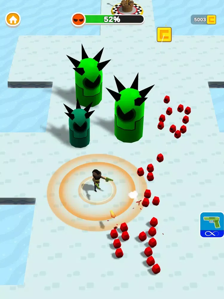 Zrzuty ekranu Mr Rush: Bullet Action Game iPad 