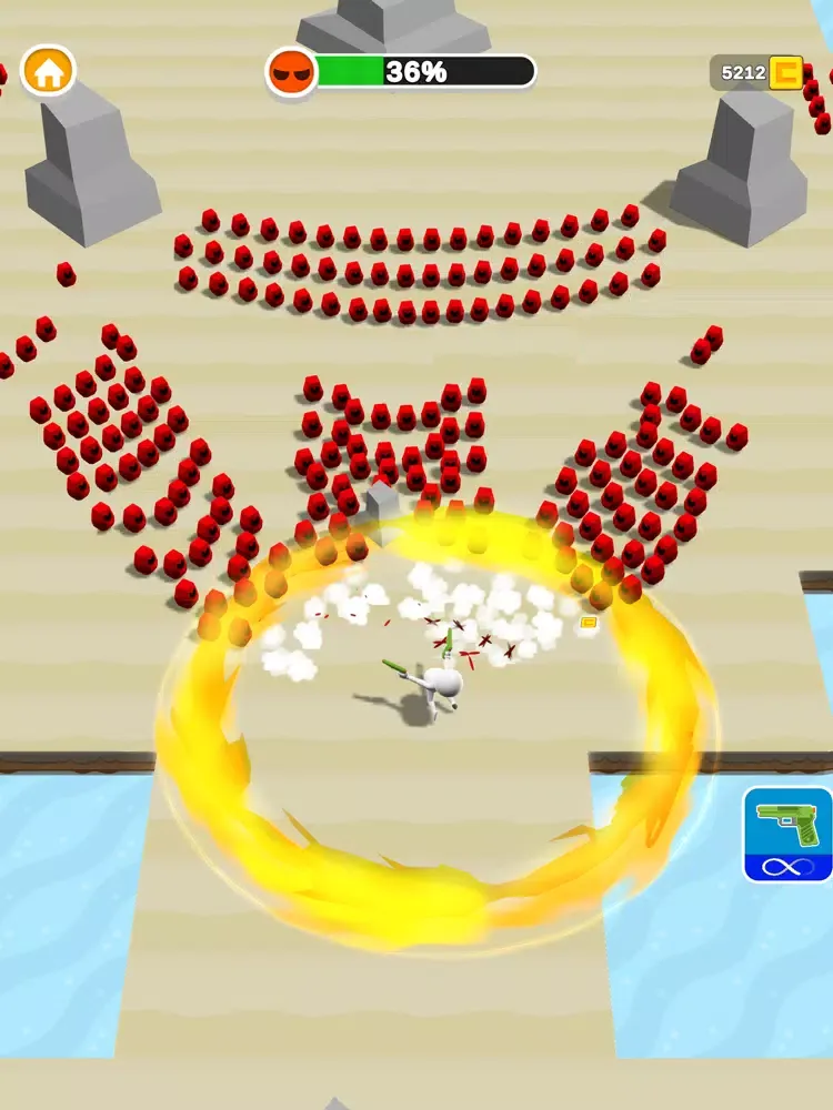 Zrzuty ekranu Mr Rush: Bullet Action Game iPad 
