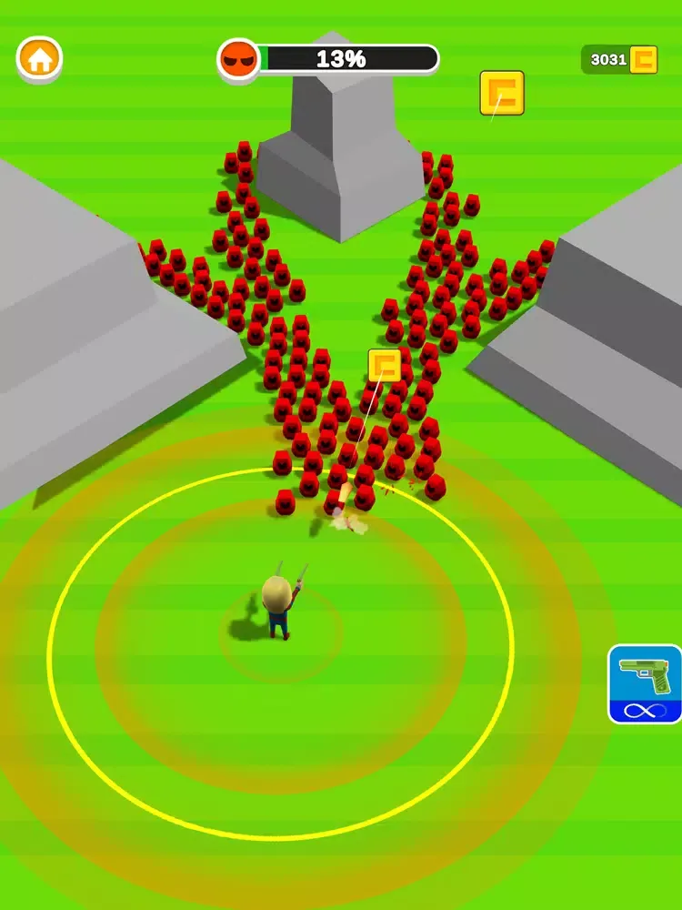 Zrzuty ekranu Mr Rush: Bullet Action Game iPad 