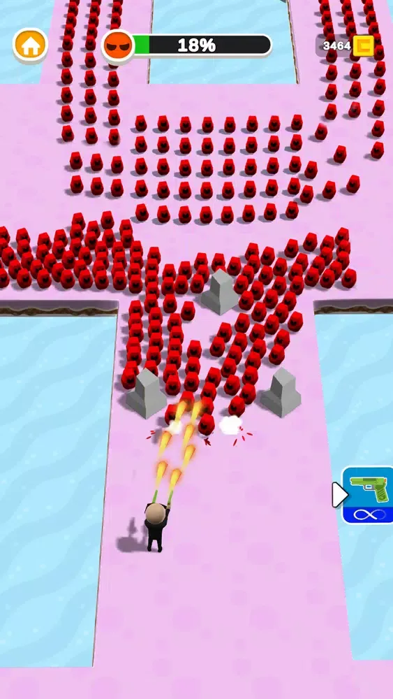 Zrzuty ekranu Mr Rush: Bullet Action Game