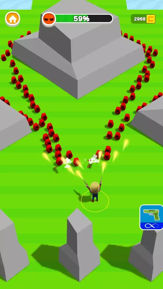 Zrzuty ekranu Mr Rush: Bullet Action Game