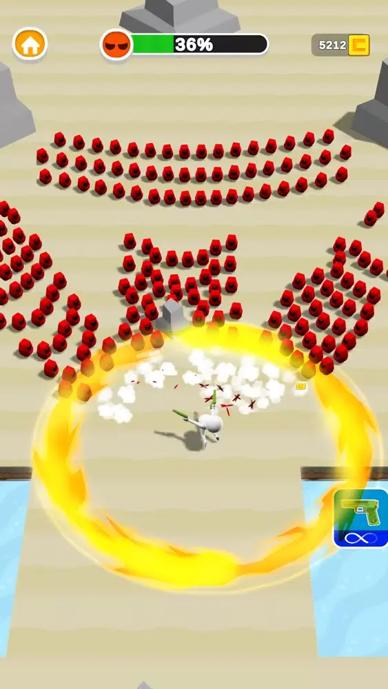 Zrzuty ekranu Mr Rush: Bullet Action Game