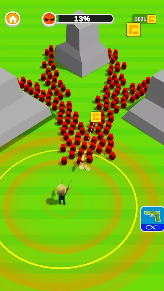 Zrzuty ekranu Mr Rush: Bullet Action Game