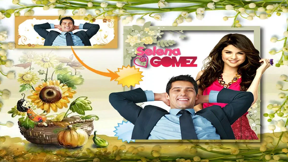ภาพหน้าจอของ A¹ M Dating Selena Gomez edition - Pro photobooth with crowdstar for fan community