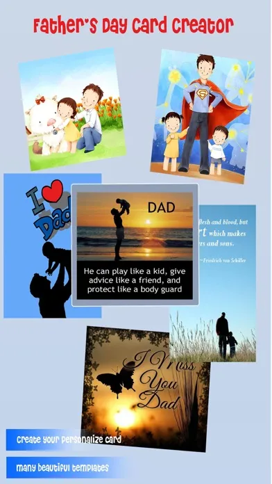 Father's Day Cards - Greetings Screenshots