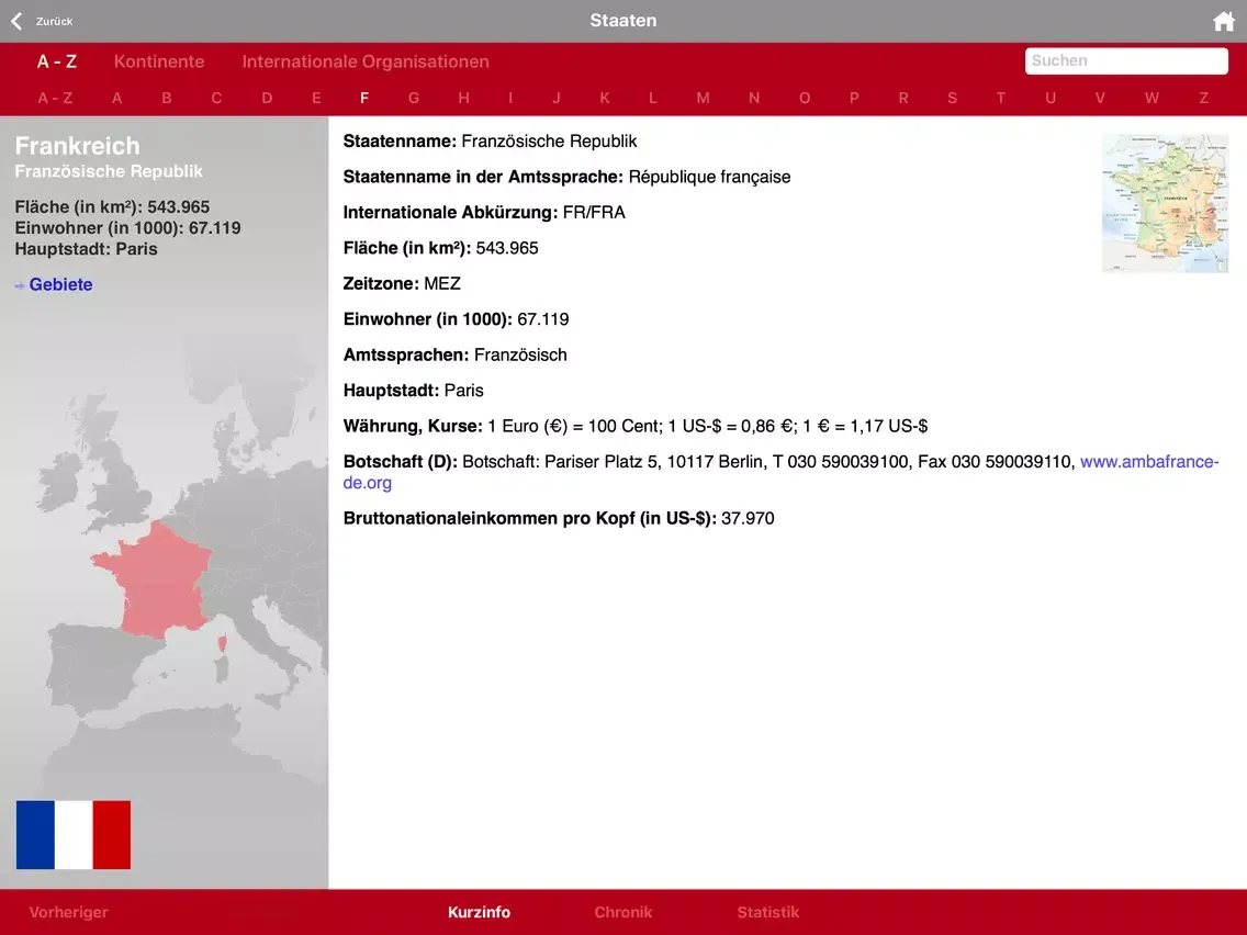 Fischer Weltalmanach 2019 iPad  Ekran Görüntüleri