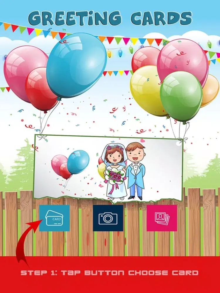 Holiday Greeting Cards Maker Pro - Merry Christmas and Happy New Year Congratulation! iPad  Screenshots