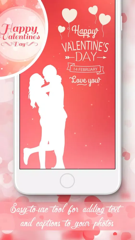 تصاویر Love card designer - add text & stickers to photo