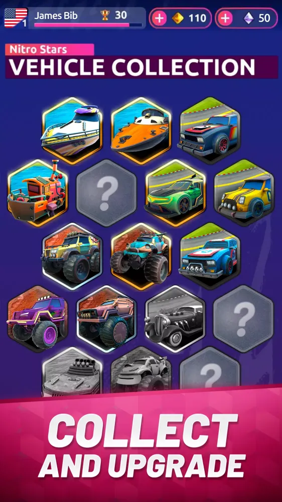 Capturas de pantalla de Nitro Stars
